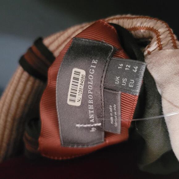 Anthropologie Bohemian Maxi Dress with Crochet Detailing - US 12 - Picture 4 of 5